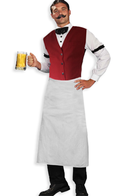 roaring 20's bartender costume