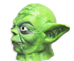 Yoda Latex Mask