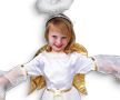 Little Angel Gold White