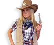Yeeha Cowgirl Long Skirt