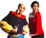 Pop Eye & Olive Oyl