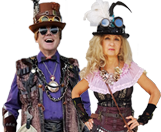 Steampunk Couple