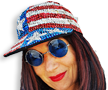 American Sequin Hat