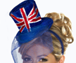 Union Jack Mini Top Hat