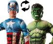 Reversible Hulk Captain America