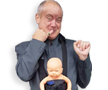 Dr Evil with Mini Me