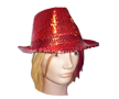 Red Glam Fedora