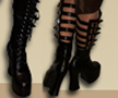 Gothic Buckle Platforms