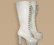 White Tall Platforms