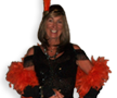 Flapper Black Orange
