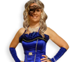 Sassy Blue Masquerade